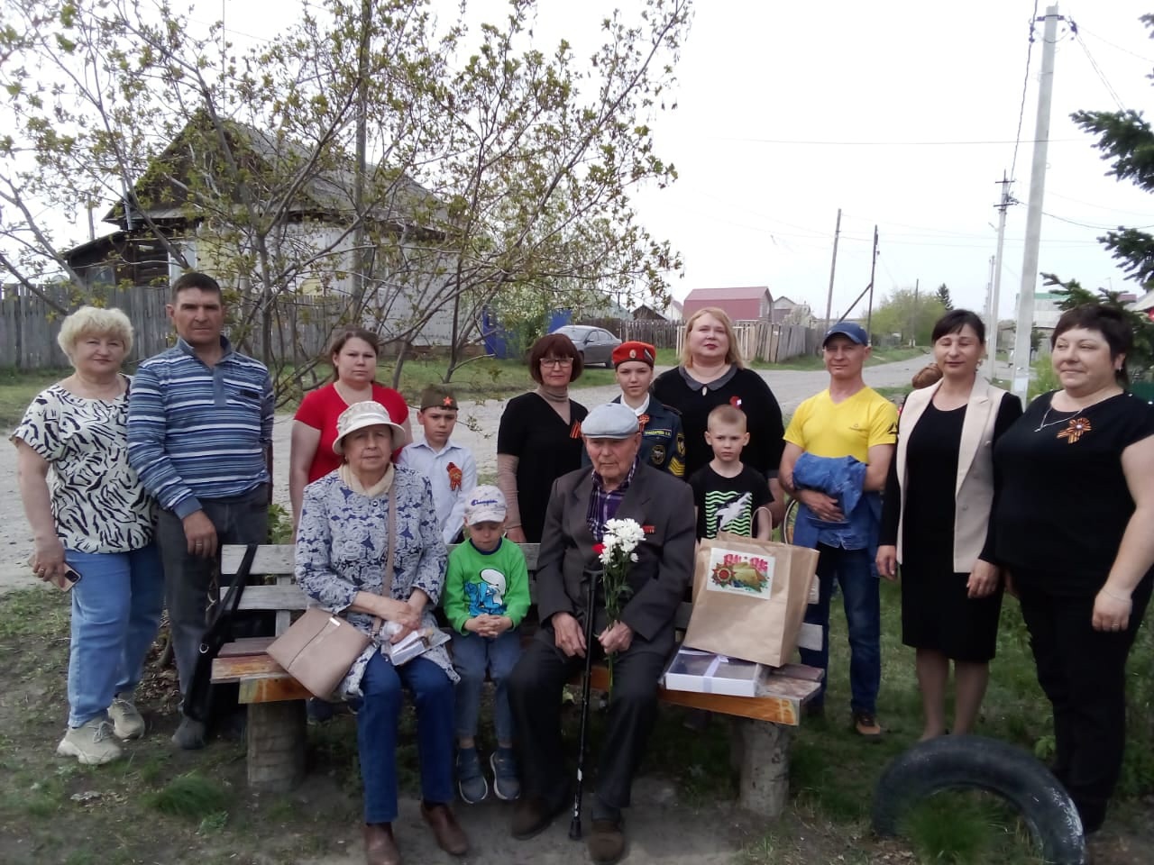 Поздравление Ветерана Великой Отечественной войны.