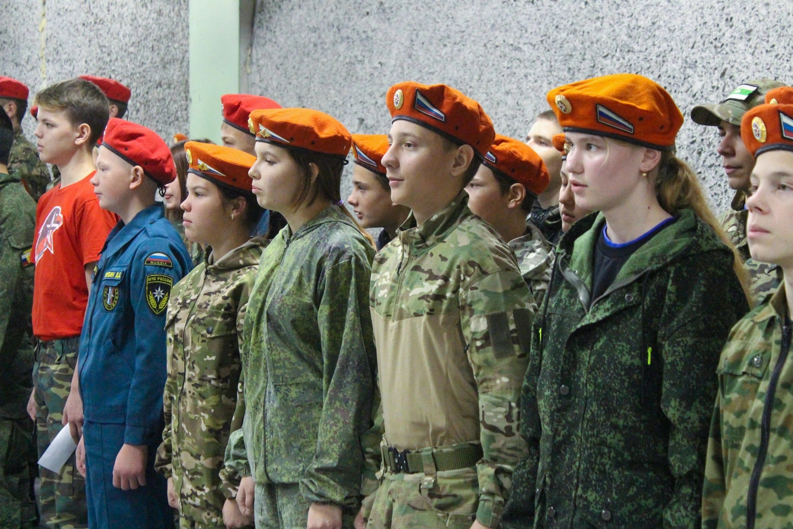 Турнир среди Кетовских юнармейцев — юнармейское многоборье.