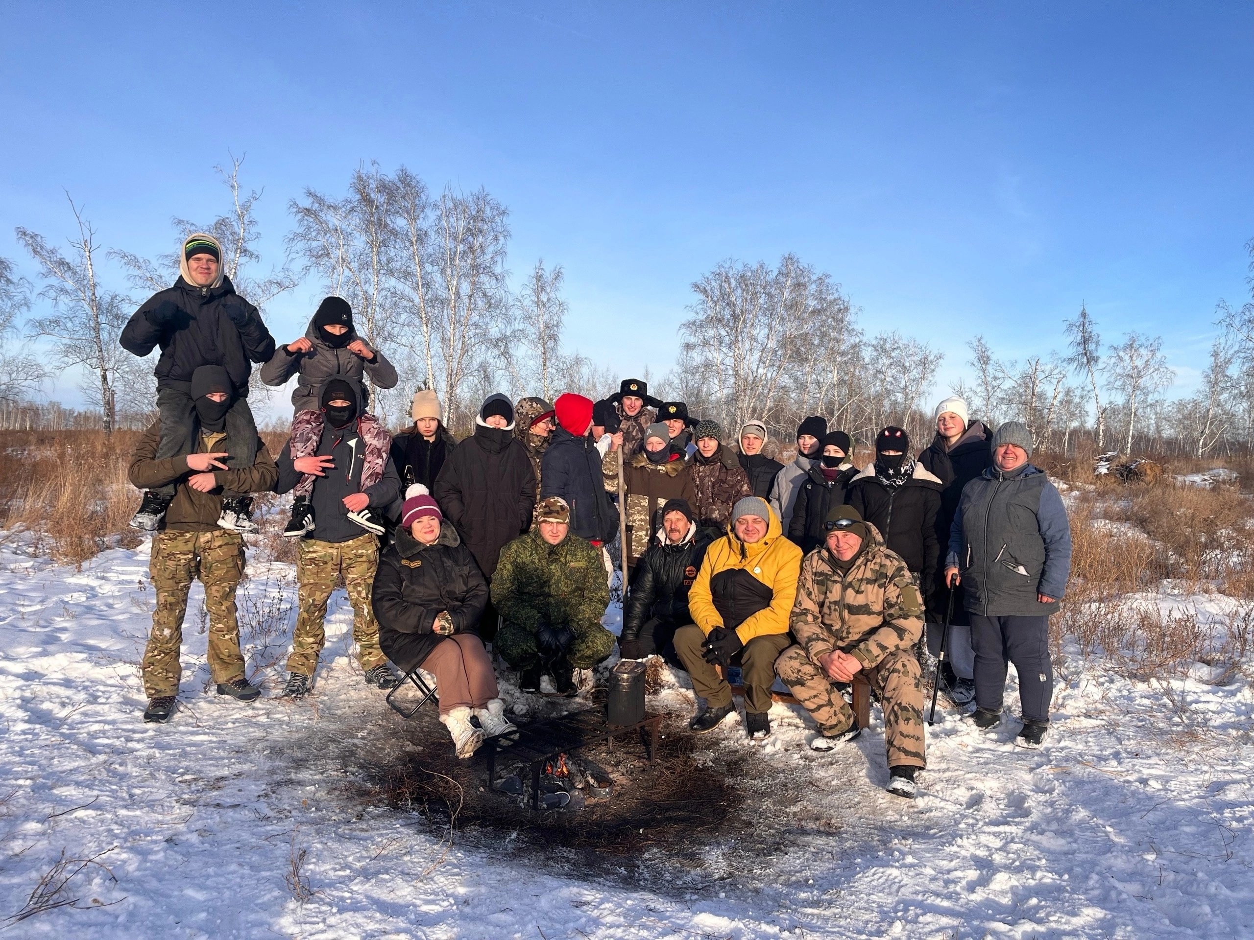 Военно-тактическая игра «Снежный десант».