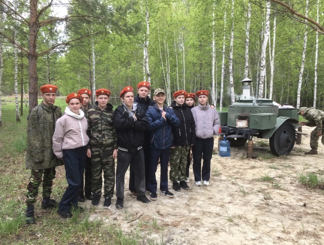 «Урок мужества» в поддержку бойцов СВО.