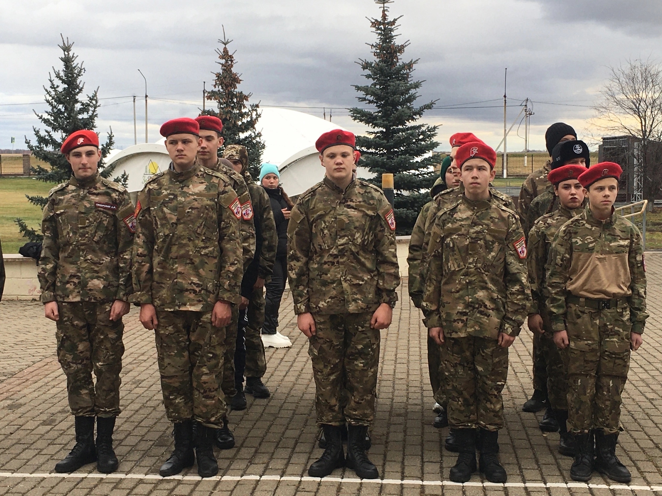 Третий региональный конкурс на «Лучший юнармейские отряд».