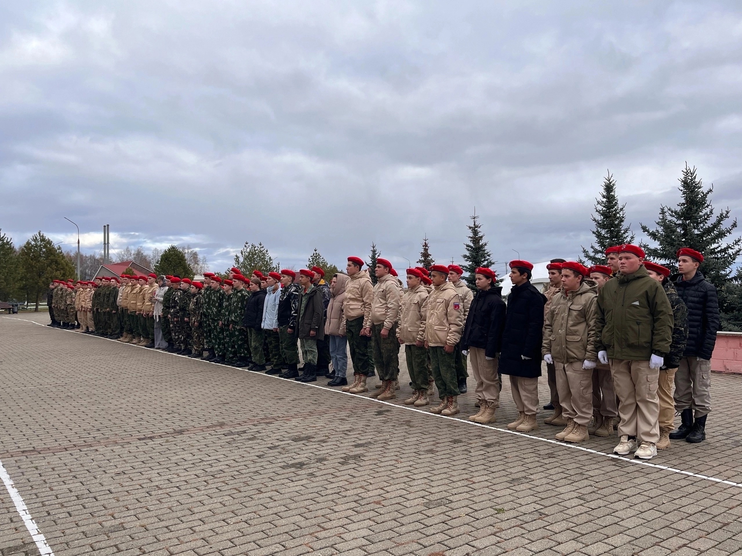 Смотр-конкурс на «Лучший юнармейский отряд».