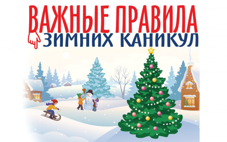 ПАМЯТКА для родителей "Безопасные зимние каникулы".